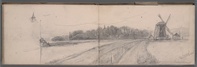 KT 2007 056
<br/>
Schetsboek in bruin linnen
<br/>
<em>Borssum Buisman, Hendrik van (1873-1951)</em>